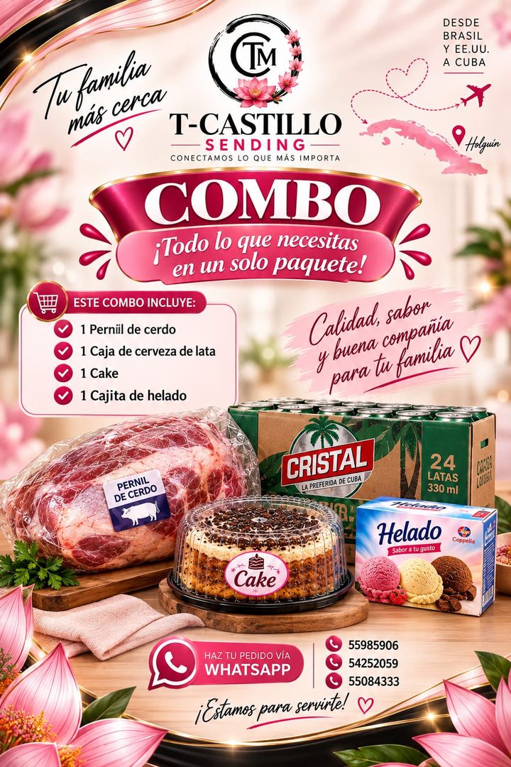 Flyer del Combo Fiesta